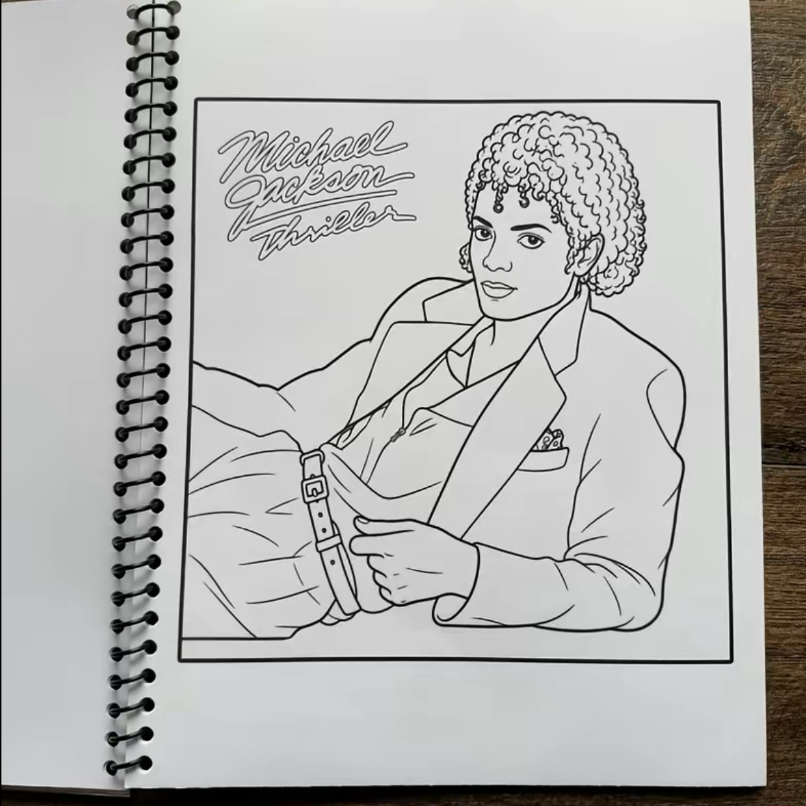 Michael Jackson Coloring Book