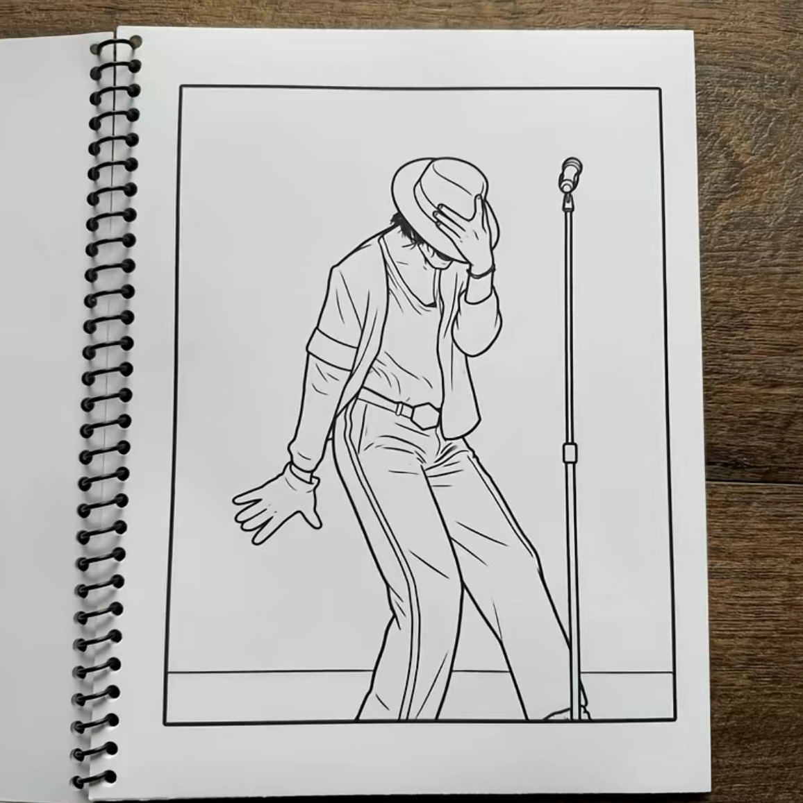 Michael Jackson Coloring Book