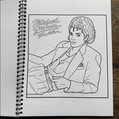 Michael Jackson Coloring Book